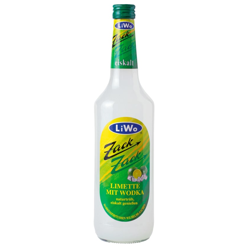 LiWo Zack Zack Limette mit Wodka 0,7l